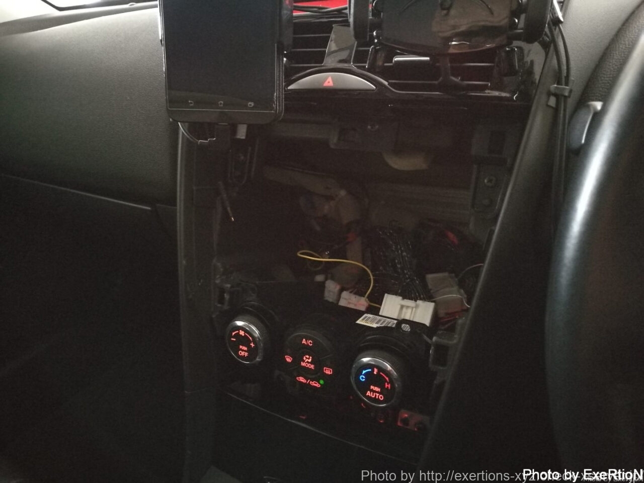 【RX-8 タイプE 後期】メーカー純正ナビの修理とハザードスイッチの修理