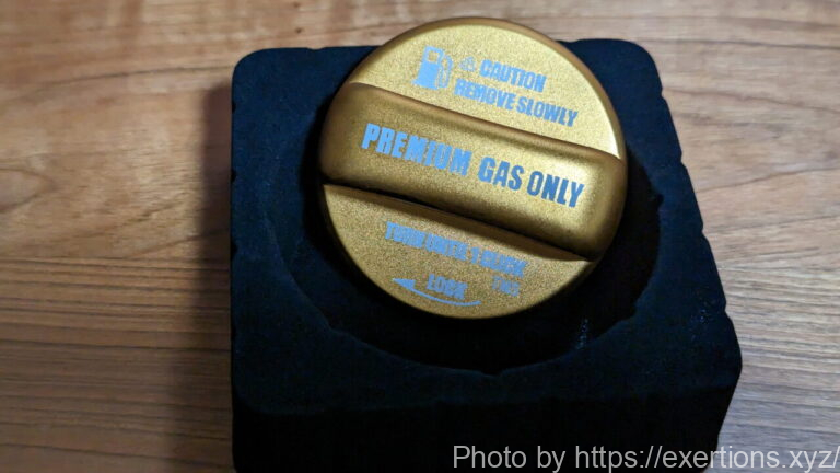 新型WRX S4 VBHのフューエルキャップをオシャレに! 6 WRX S4 フューエルキャップ