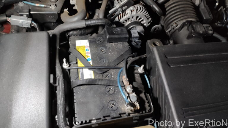 RX-8のバッテリー交換方法【パナソニック caos】 14 RX-8 バッテリー交換方法