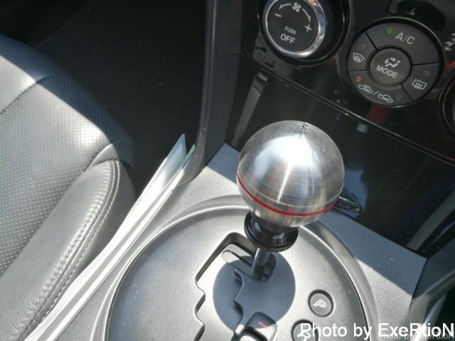AutoExe 限定チタンシフトノブのレビュー 5 AutoExe 限定チタンシフトノブ