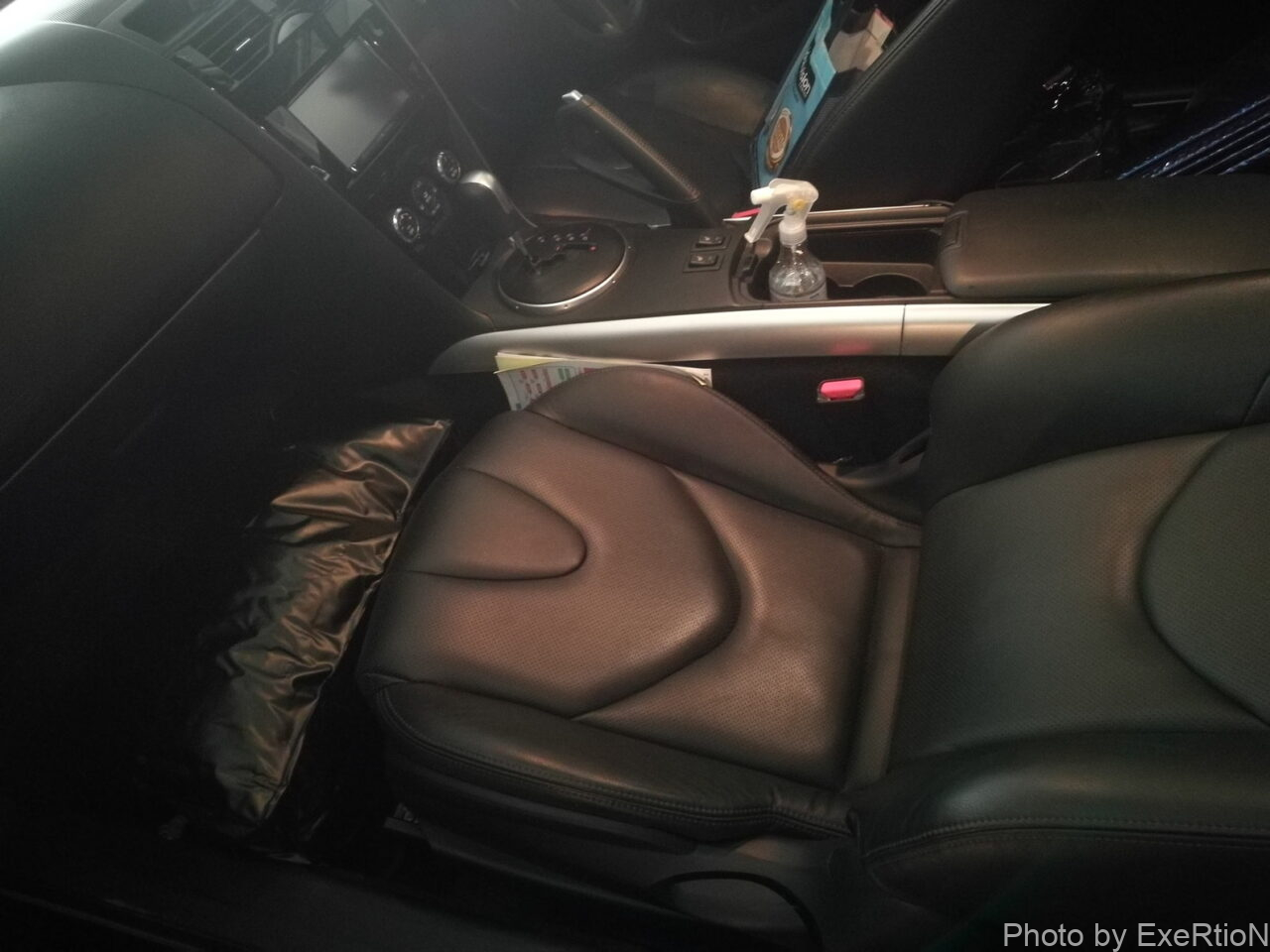 RX-8 車中泊 スペースクッション設置例