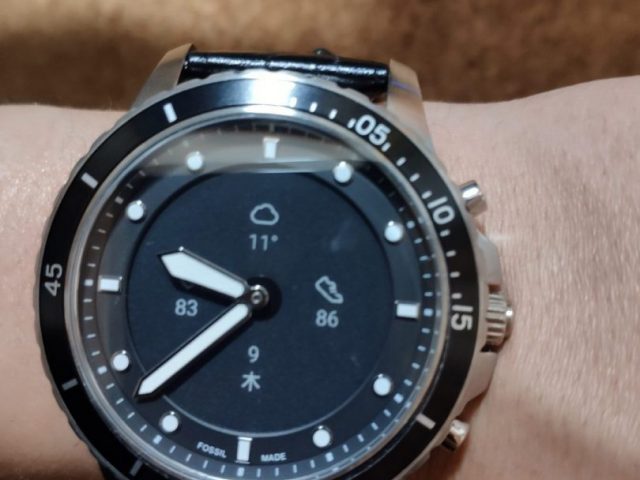 Fossil Hybrid HR レビュー【実際に長期間利用してみて】 19 フォッシル ハイブリッドHR