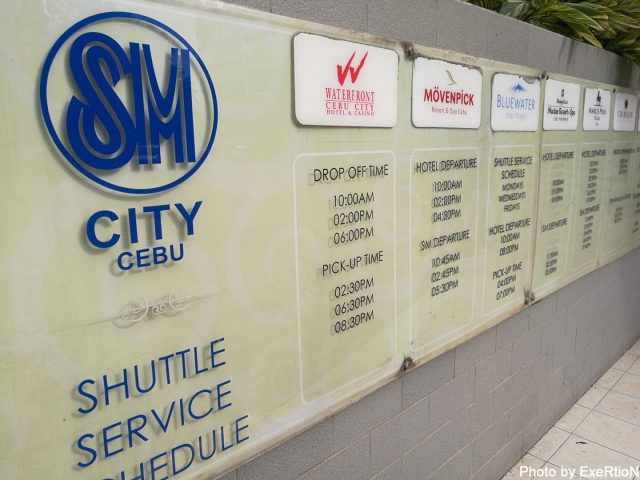 【マクタン島】フィリピン セブ旅行 マリバゴブルーウォーター Part6 セブ観光編 1 SM CITY CEBU バス時刻表