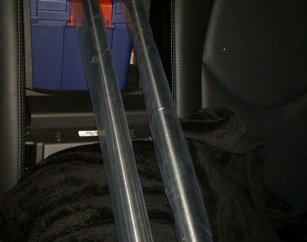 RX-8の積載量、収納性は? 物干し竿編 1 RX-8 積載量