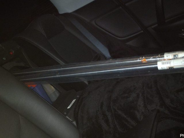 RX-8の積載量、収納性は? 物干し竿編 2 RX-8 積載量